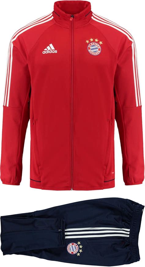 bayern trainingssanzug adidas